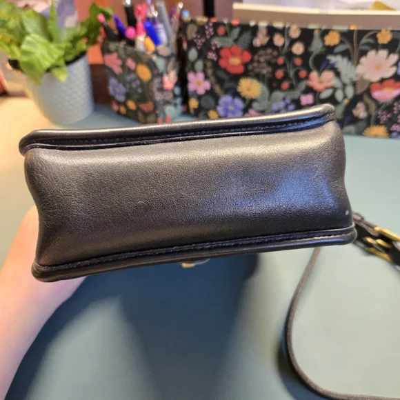 COACH 1995 Murphy #9930 Bag Black Rare Made in USA W/ Hang Tag Vintage - Picture 8 of 16